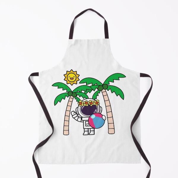 Item preview, Summer Vacation Astronaut, Cute Space Explorer at Tropical Beach designed and sold by NoeySmiley55.