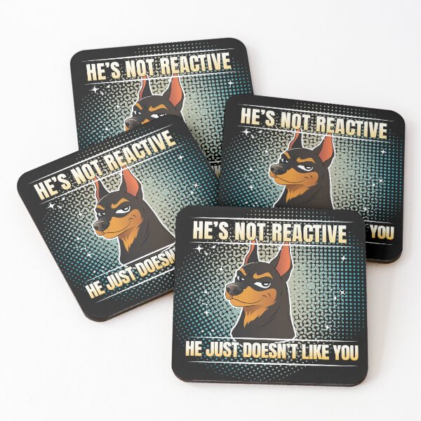 Item preview, he's not reactive he doesnt like you designed and sold by SanzInterro.