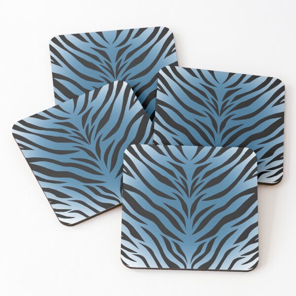 Item preview, Arctic blue tiger stripe sheen designed and sold by Melissagrnn.