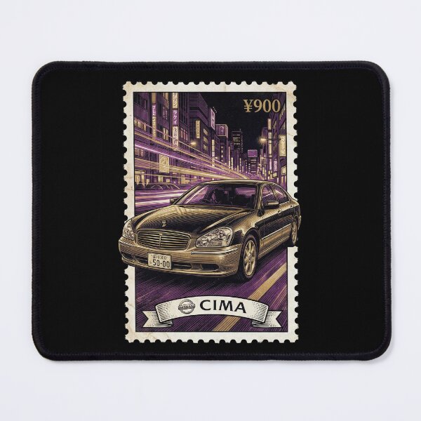 Item preview, Gold Luxury VIP Sedan Car City Night Stamp designed and sold by G350.