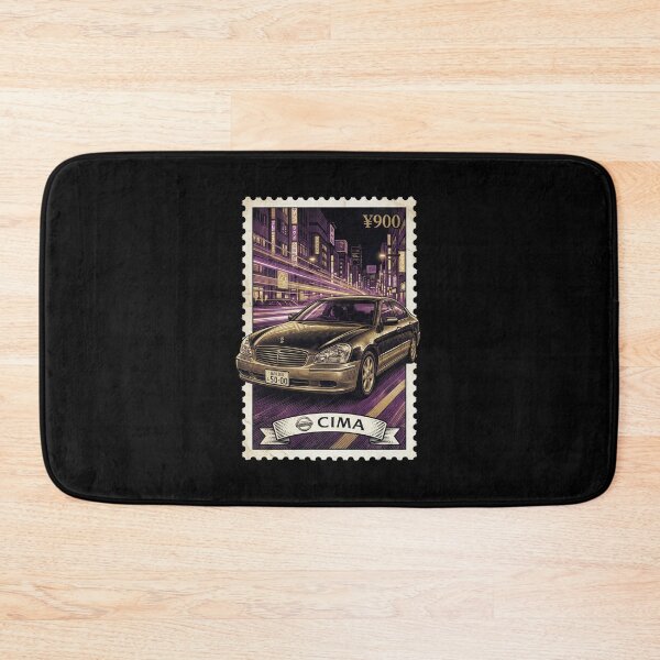 Item preview, Gold Luxury VIP Sedan Car City Night Stamp designed and sold by G350.