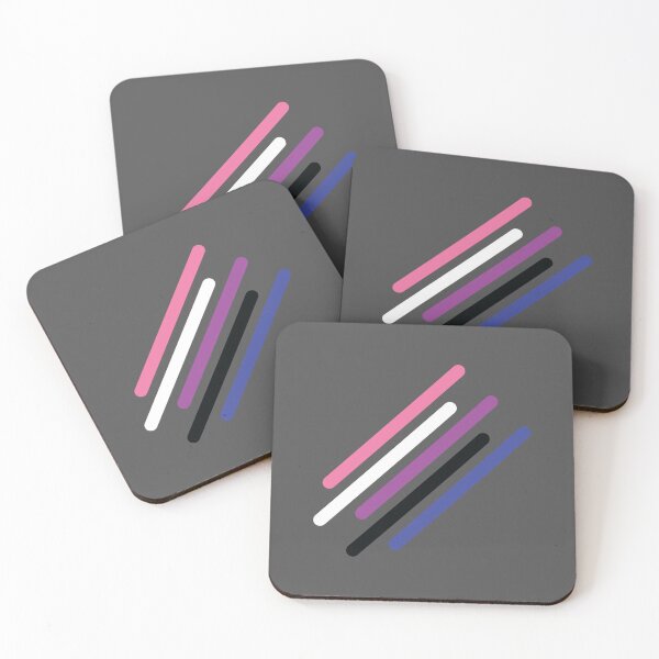 Item preview, Minimalist Lines Genderfluid Pride Design – LGBTQ+ Minimal Art designed and sold by Lanakila Studio.