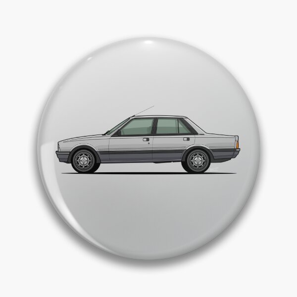Item preview, 505 Turbo side profile illustration designed and sold by RJWautographics.
