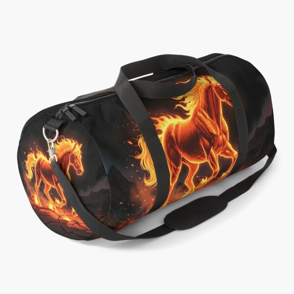 Item preview, Horse Surrounded by Fire Decorative Vibrant and Energetic designed and sold by Marcu Ioachim.
