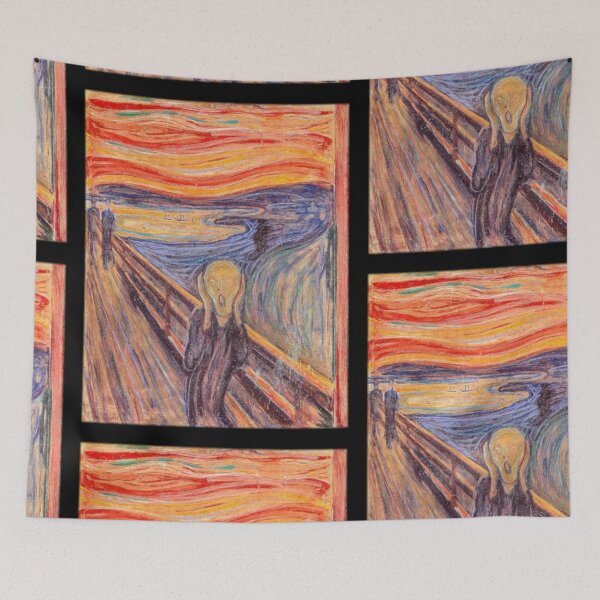 Item preview, pastel morphology version of The Scream designed and sold by stevepaint.