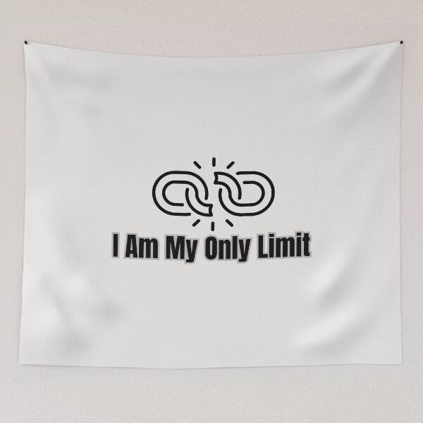 Item preview, I AM ONLY LIMIT designed and sold by LariLoDesigns.