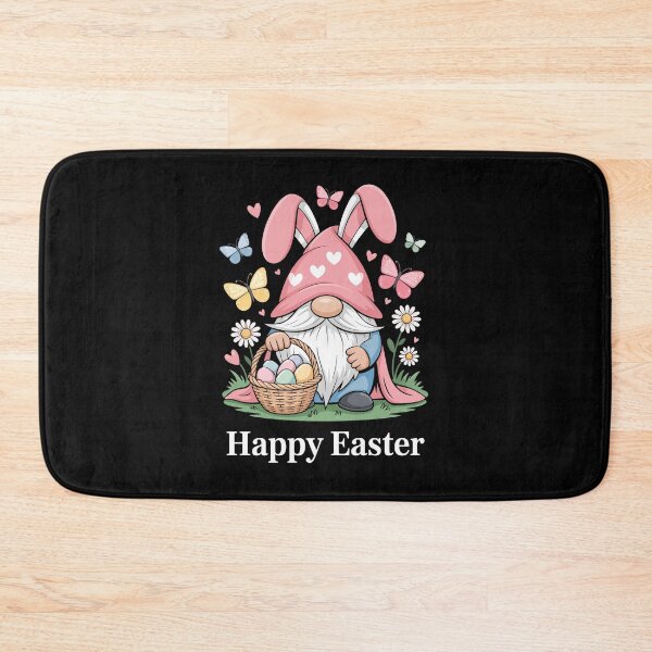 Item preview, Easter Gnome with Basket and Butterflies designed and sold by jkrphoto.
