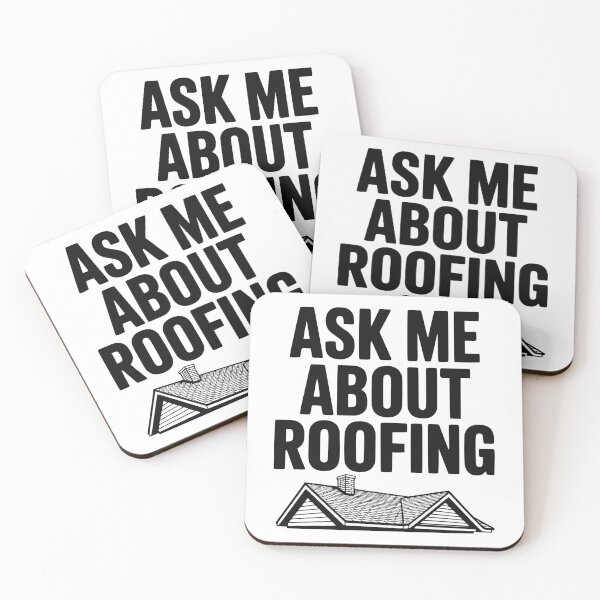 Item preview, Ask Me About Roofing designed and sold by Frank Ring.