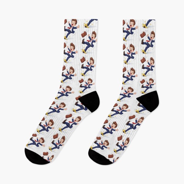 Item preview, Cartoon Businessman Slipping designed and sold by PriyankaSonara.