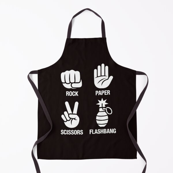Item preview, Rock Paper Scissors Flashbang – FPS Gaming Meme Humor designed and sold by Redgiant87x.
