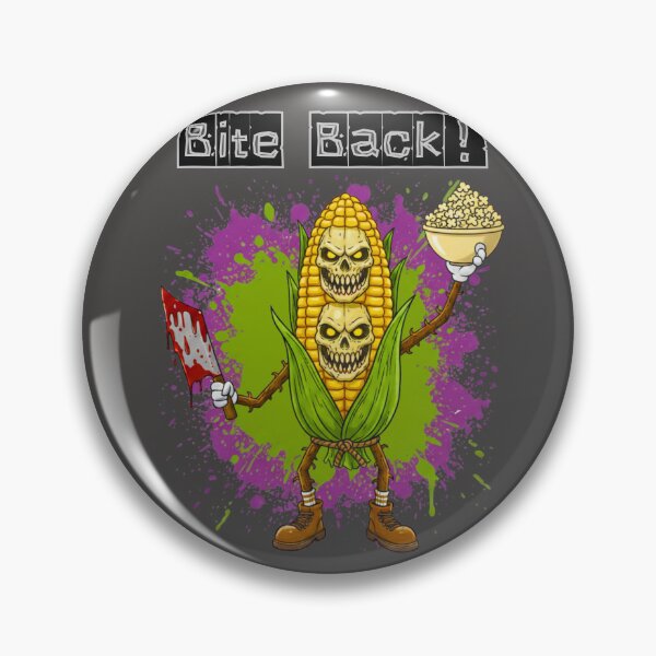 Item preview, Evil Corn - Vintage Monster Cartoon Style designed and sold by MBBialyPiksel.