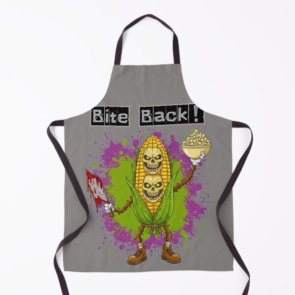 Item preview, Evil Corn - Vintage Monster Cartoon Style designed and sold by MBBialyPiksel.