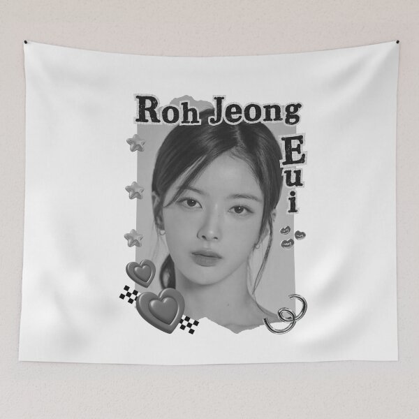 Item preview, Roh Jeong-eui Korean Actress Portrait South Korean cinema K-drama actress designed and sold by AJUNICE STUDIO.