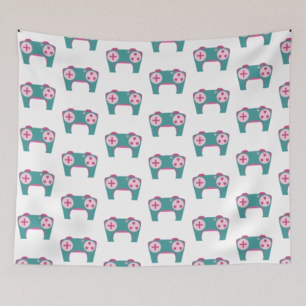 Item preview, Pink and Green Game Controller designed and sold by indieinklearningmerch.