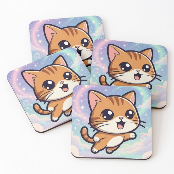Item preview, A pretty cat celebrating its victory designed and sold by UrbanView.