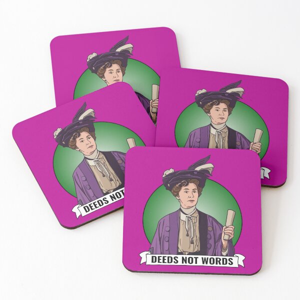 Item preview, Emmeline Pankhurst: Deeds Not Words designed and sold by Academugs.