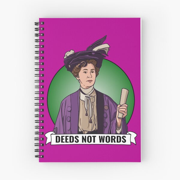 Item preview, Emmeline Pankhurst: Deeds Not Words designed and sold by Academugs.