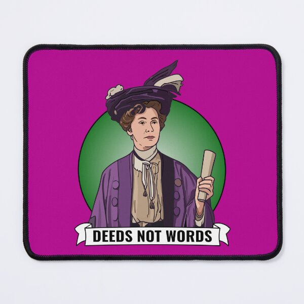 Item preview, Emmeline Pankhurst: Deeds Not Words designed and sold by Academugs.