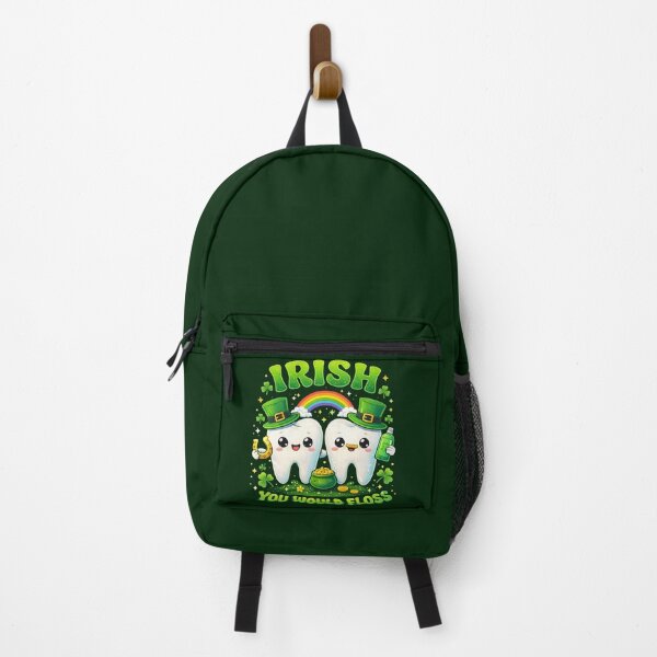 Item preview, Irish You Would Floss St. Patrick’s Day Dental Humor designed and sold by Imaginarium Design.
