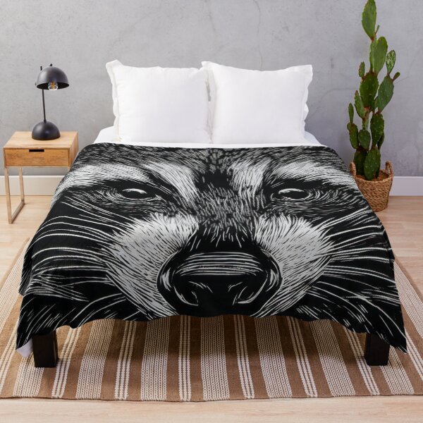 Item preview, Raccoon shows sharp details designed and sold by anytka.