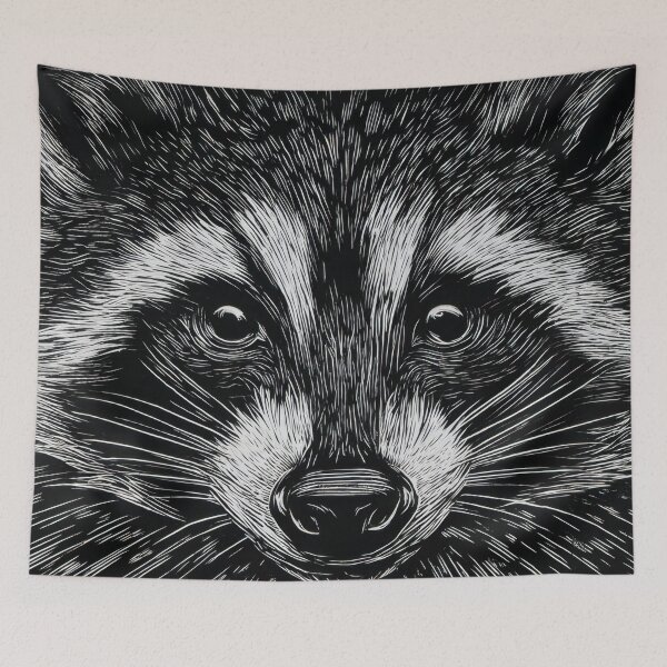 Item preview, Raccoon shows sharp details designed and sold by anytka.