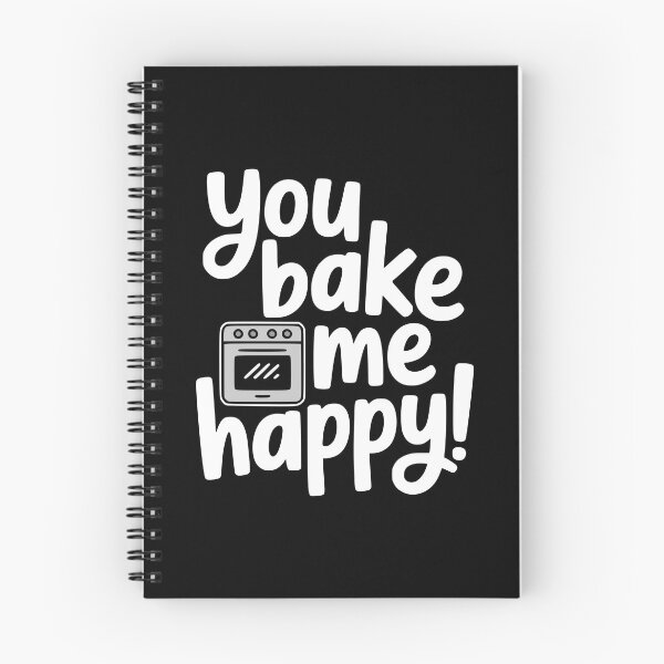 Item preview, You Bake Me Happy! Cute Baking Pun designed and sold by PMCreative.