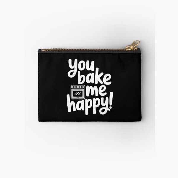 Item preview, You Bake Me Happy! Cute Baking Pun designed and sold by PMCreative.