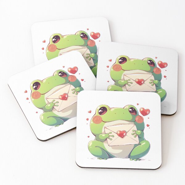 Item preview, Frog with love letter designed and sold by MendaciousMina.