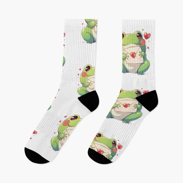 Item preview, Frog with love letter designed and sold by MendaciousMina.