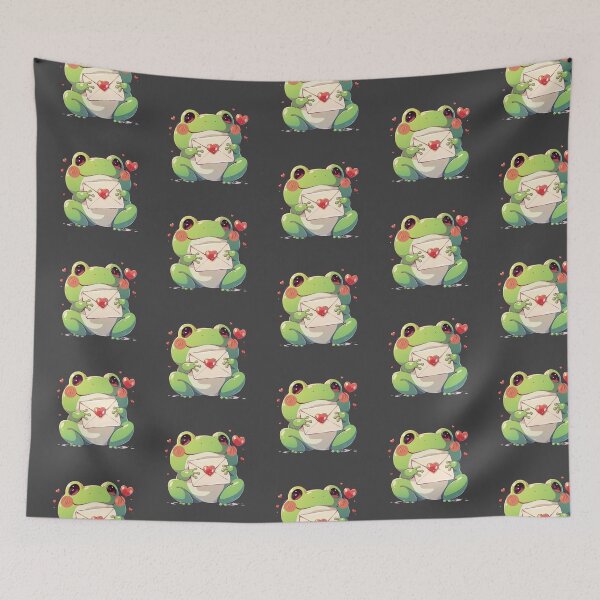 Item preview, Frog with love letter designed and sold by MendaciousMina.