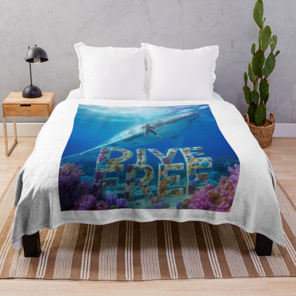Item preview, Ocean Dive Free Print designed and sold by Lichentroupe63.
