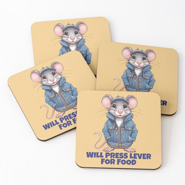 Item preview, Psychology: Will Press Lever for Food designed and sold by Academugs.