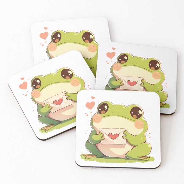 Item preview, Frog with love letter designed and sold by MendaciousMina.