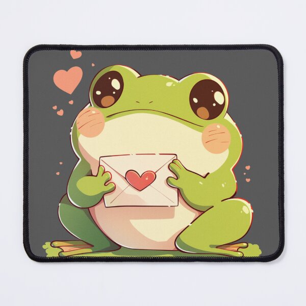 Item preview, Frog with love letter designed and sold by MendaciousMina.