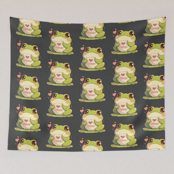 Item preview, Frog with love letter designed and sold by MendaciousMina.