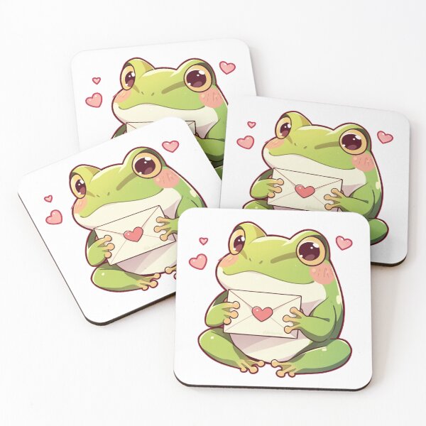 Item preview, Frog with love letter designed and sold by MendaciousMina.