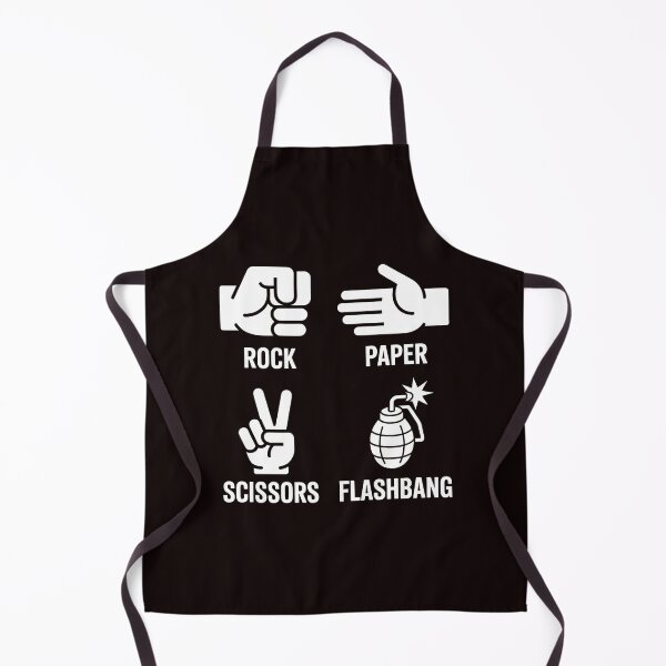 Item preview, Rock Paper Scissors Flashbang – Chaotic FPS Gamer Joke Design designed and sold by Redgiant87x.