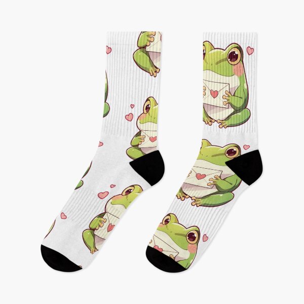 Item preview, Frog with love letter designed and sold by MendaciousMina.
