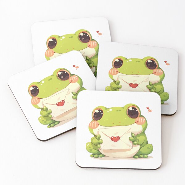 Item preview, Frog with love letter designed and sold by MendaciousMina.