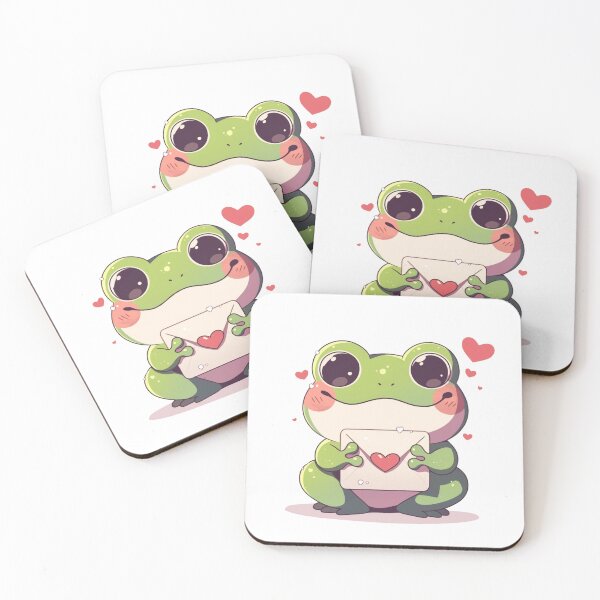 Item preview, Frog with love letter designed and sold by MendaciousMina.