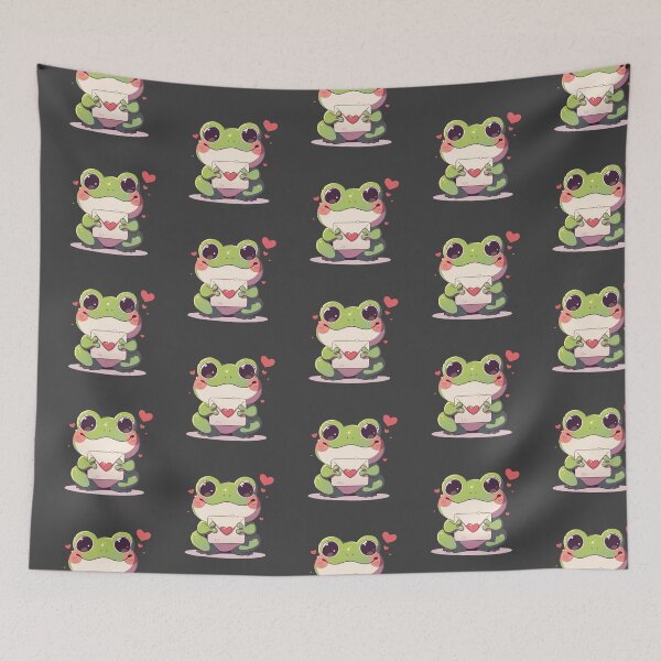 Item preview, Frog with love letter designed and sold by MendaciousMina.