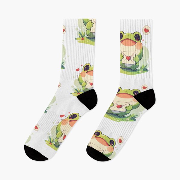 Item preview, Frog with love letter designed and sold by MendaciousMina.