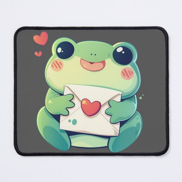 Item preview, Frog with love letter designed and sold by MendaciousMina.