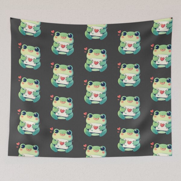 Item preview, Frog with love letter designed and sold by MendaciousMina.