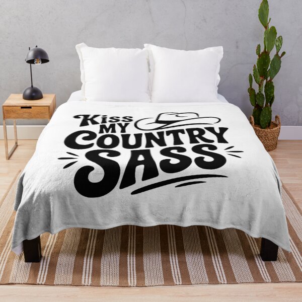 Item preview, Kiss My Country Sass designed and sold by Frank Ring.