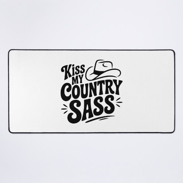 Item preview, Kiss My Country Sass designed and sold by Frank Ring.