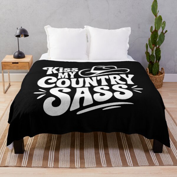 Item preview, Kiss My Country Sass designed and sold by Frank Ring.