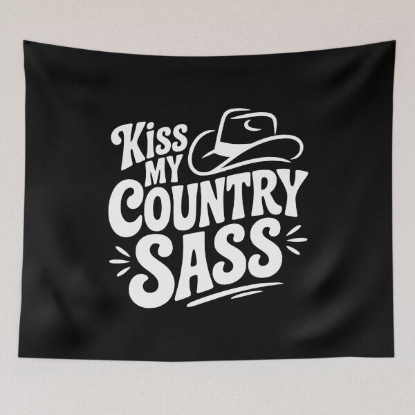 Item preview, Kiss My Country Sass designed and sold by Frank Ring.