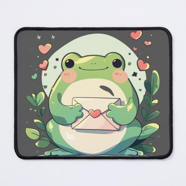Item preview, Frog with love letter designed and sold by MendaciousMina.