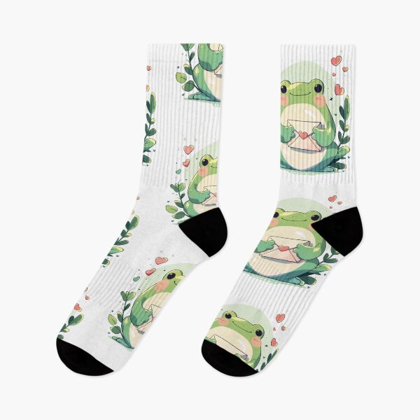 Item preview, Frog with love letter designed and sold by MendaciousMina.